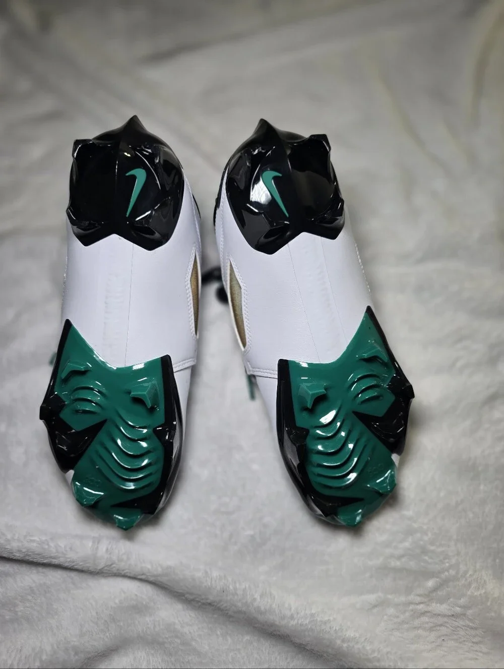 Nike Diamond Turf 93 TD Emerald Deion Sanders Cleats HF5298-102 Men's Size 10.5